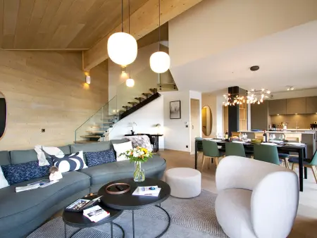 Duplex 126 m² Huez, départ ski aux pieds, 8 pers. : photo 2
