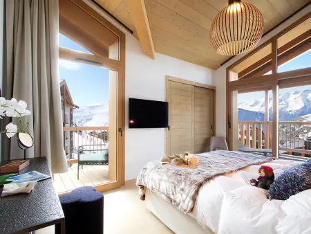 Duplex 126 m² Huez, départ ski aux pieds, 8 pers. : photo 6