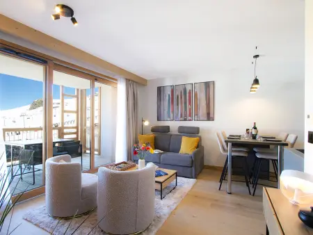 Appartement 45 m² vue pistes à Huez - départ skis aux pieds : photo 3