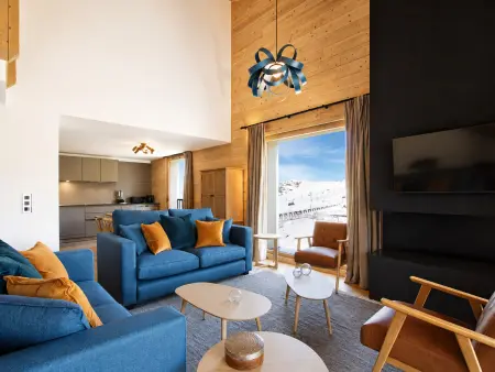 Duplex 104 m² lumineux, skis aux pieds à Huez : photo 2