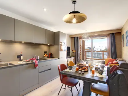 Appart 43m² sud avec balcon à Huez, ski aux pieds : photo 4