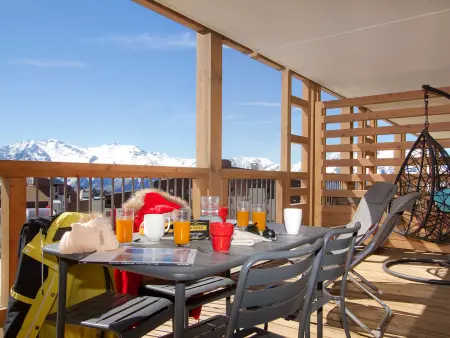 Appart 43m² sud avec balcon à Huez, ski aux pieds : photo 8