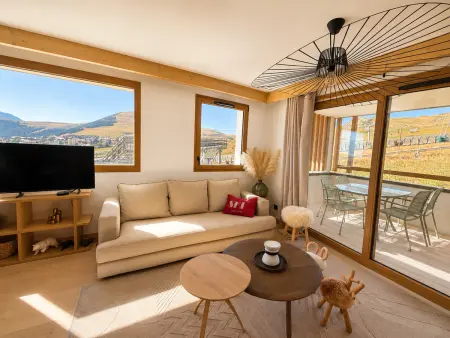 Appartement skis aux pieds à Huez, 4 pers., piscine : photo 1