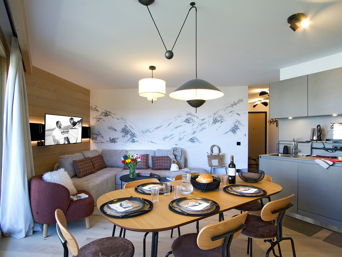 Appartement T2 + cabine aux pieds des pistes à Huez - Photo 1