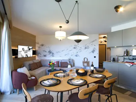 Appartement T2 + cabine aux pieds des pistes à Huez