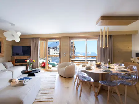 Location appartement à Huez, Superbe appartement à la montagne - 10 pers.
