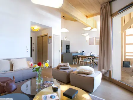Appartement 115m² vue pistes, 5 chambres - Huez : photo 3