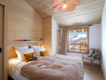 Appartement 115m² vue pistes, 5 chambres - Huez : photo 6