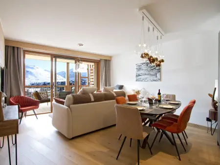 Appartement 6 pers. pieds des pistes à Huez, piscine : photo 3