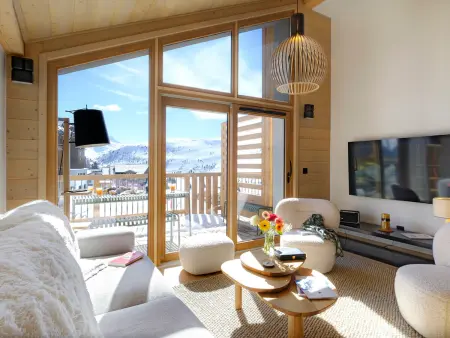 Appart 4 pers. Huez, ski aux pieds, terrasse 14m² : photo 2