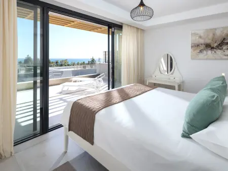 Appartement 4 chambres vue mer à Mijas - 8 pers. : photo 20