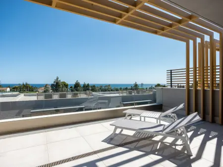 Appartement 4 chambres vue mer à Mijas - 8 pers. : photo 31