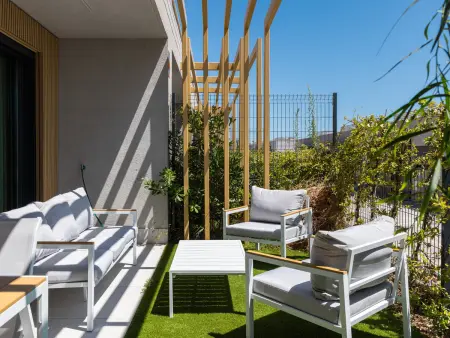 Appartement 4 chambres vue mer à Mijas - 8 pers. : photo 32