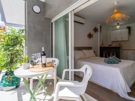 Studio première ligne de plage à Fuengirola : photo 5