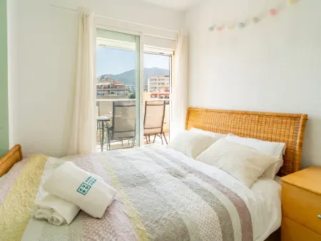 Appartement 75 m² solarium privé, piscine, parking : photo 20