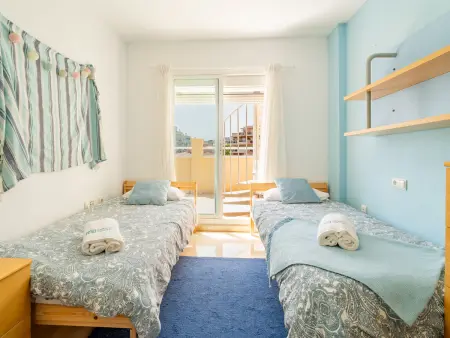 Appartement 75 m² solarium privé, piscine, parking : photo 24