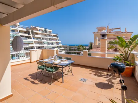 Appartement 75 m² solarium privé, piscine, parking : photo 32