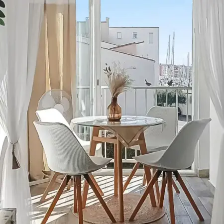 Location appartement à Agde, Appartement vue mer Agde 28 m², confortable