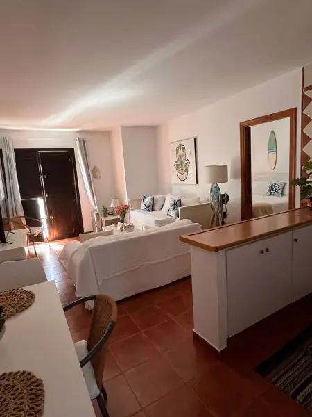 Appartement lumineux 43 m² vue mer à Tarifa, terrasse privée : photo 3