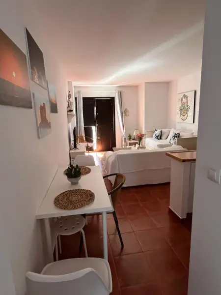 Appartement lumineux 43 m² vue mer à Tarifa, terrasse privée : photo 12