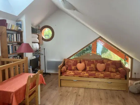 Duplex 6 pers. Valloire, balcon sud et garage skis : photo 7