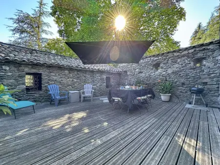 Gîte Château de la Favède, 3 pièces, piscine privée, Les Salles-du-Gardon : photo 28