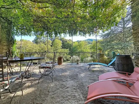 Gîte Château de la Favède, 3 pièces, piscine privée, Les Salles-du-Gardon : photo 42