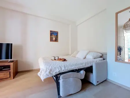 Le Magellan : studio rénové avec balcon à Menton : photo 10
