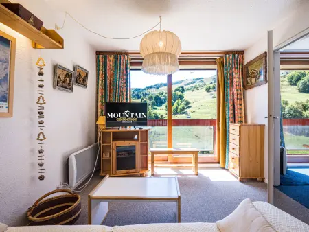 Appartement 47m² vue pistes, 7 pers. - Le Corbier : photo 2
