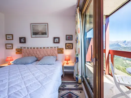 Appartement 47m² vue pistes, 7 pers. - Le Corbier : photo 7