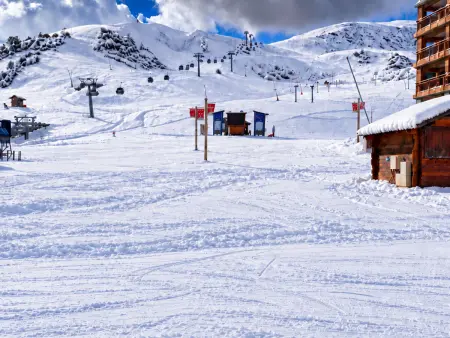Studio 22m² rénové skis aux pieds - La Toussuire : photo 14