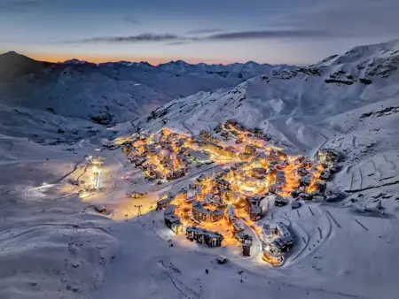 Appartement 4 pers. à Val Thorens, 1 chambre lits superposés : photo 9