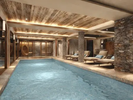 Appartement 10 pers. avec piscine et accès pistes - Méribel : photo 3