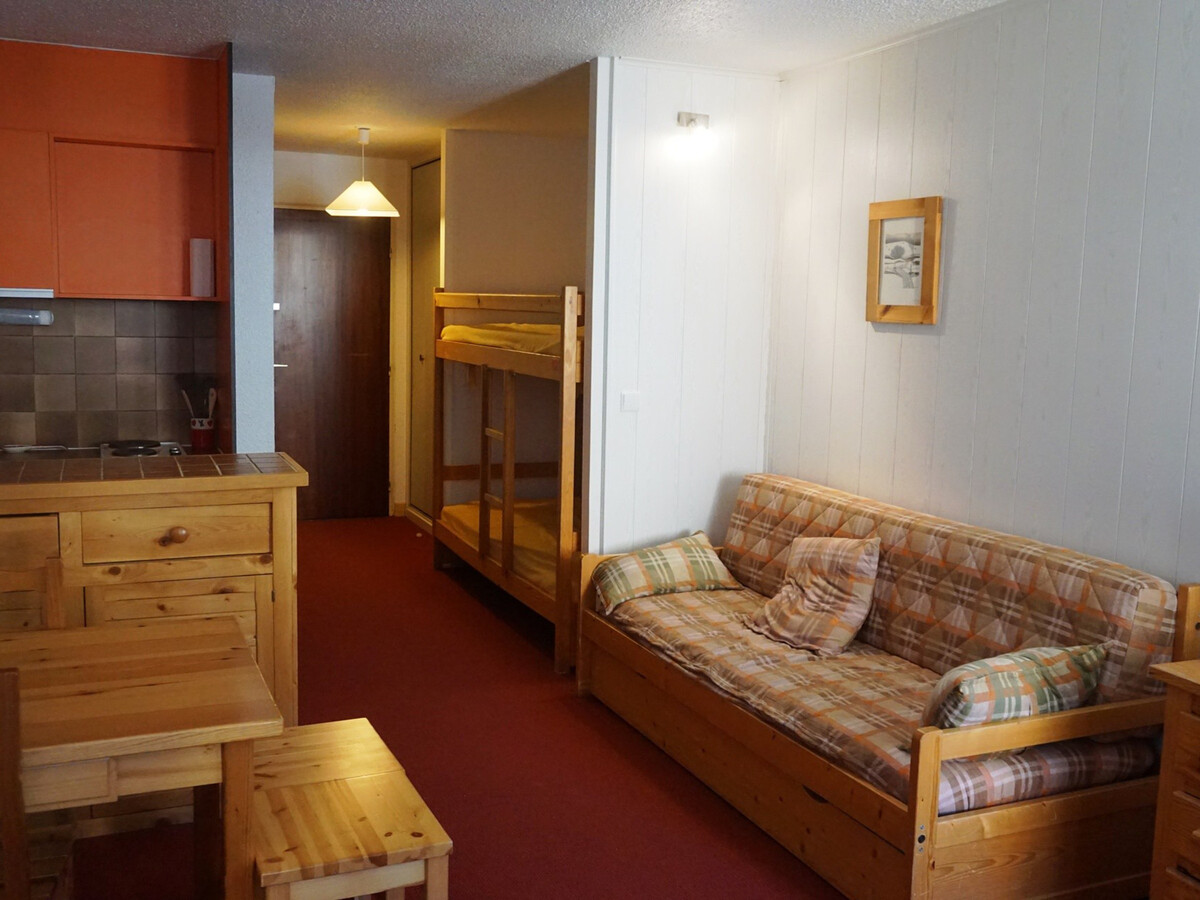 Studio cabine 27m² avec balcon à Orcières Merlette - Photo 2