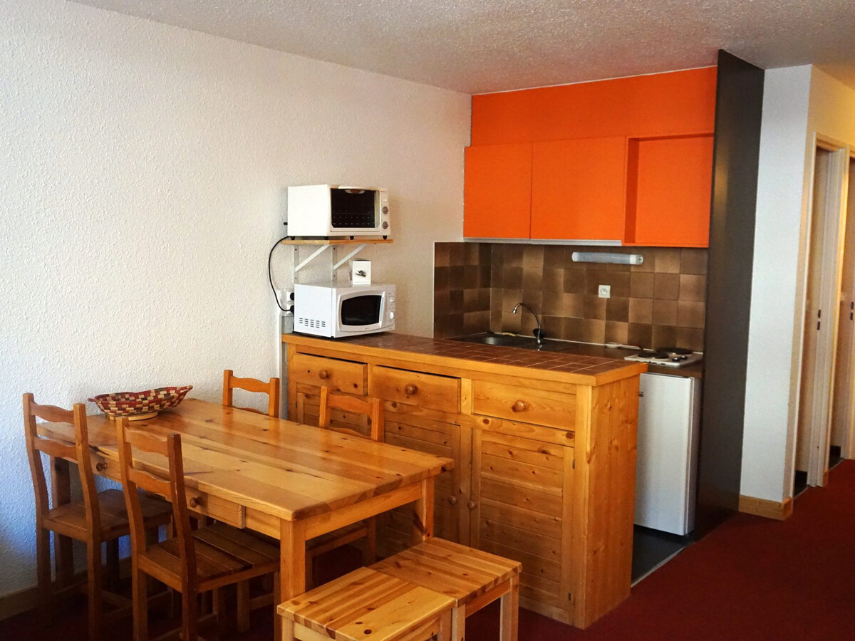 Studio cabine 27m² avec balcon à Orcières Merlette - Photo 3