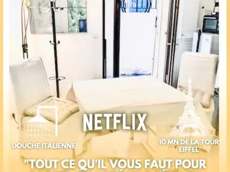 Appt Cosy proche Tour Eiffel, Appartement Paris 2 personnes
