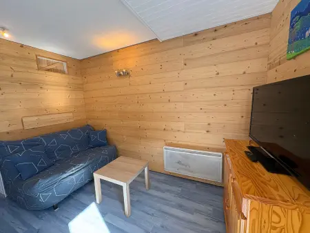Studio cabine cosy vue sur pistes - 4 pers., Appartement 4 personnes à Hauteluce : photo 6
