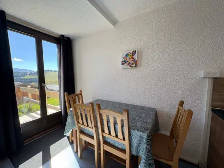 Studio cabine cosy vue sur pistes - 4 pers., Appartement 4 personnes à Hauteluce : photo 9