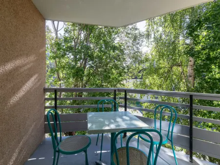 Appartement spacieux  Balcons  Accès aux pistes par navette : photo 10