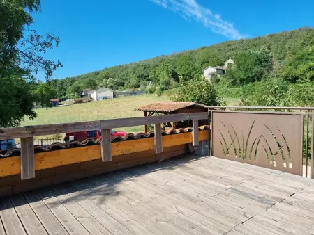 Gîte 11 pers. avec animaux, terrasse couverte à Saint-Paul-d'Uzore : photo 17