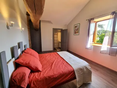 Gîte 11 pers. avec animaux, terrasse couverte à Saint-Paul-d'Uzore : photo 23