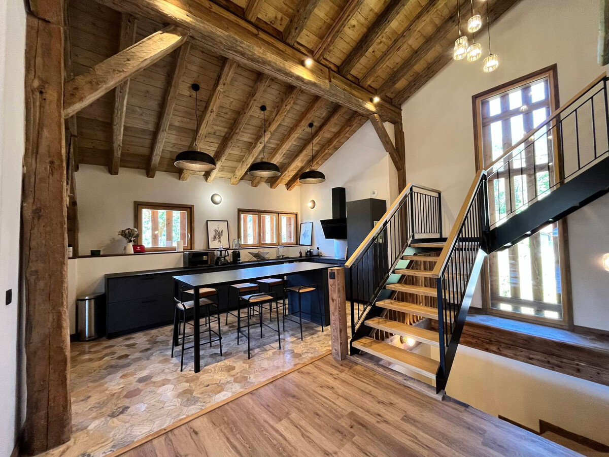 Chalet mitoyen, vue vallée du Giffre, Chalet 15 personnes à Samoëns - Photo 4
