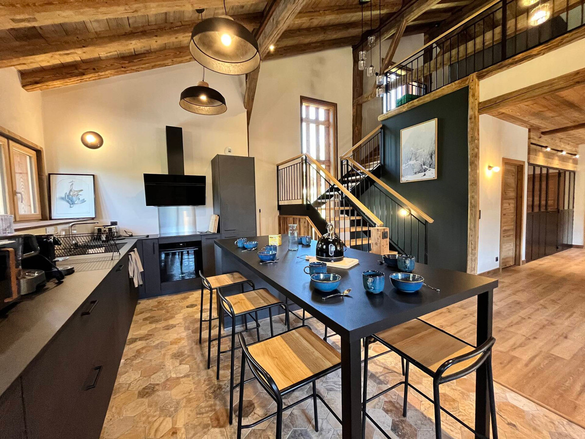 Chalet mitoyen, vue vallée du Giffre, Chalet 15 personnes à Samoëns - Photo 5