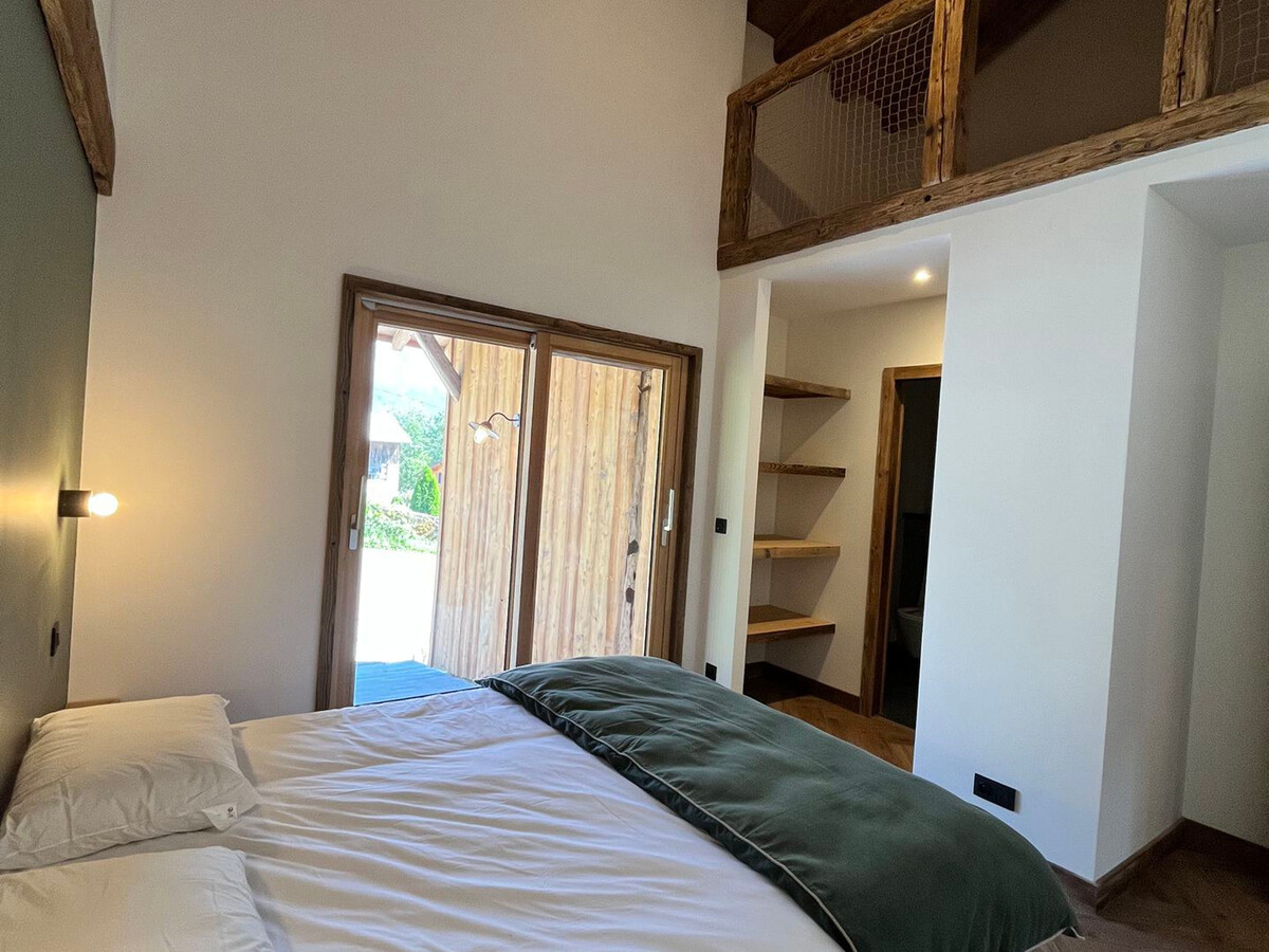 Chalet mitoyen, vue vallée du Giffre, Chalet 15 personnes à Samoëns - Photo 9