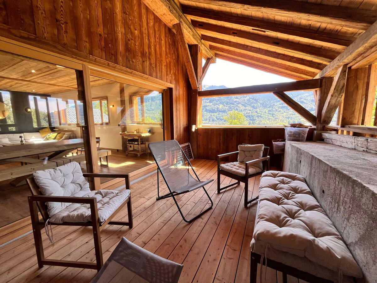 Chalet mitoyen, vue vallée du Giffre, Chalet 15 personnes à Samoëns - Photo 15