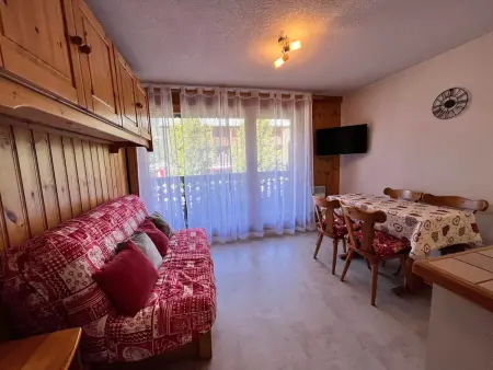 Studio avec balcon près télécabine - 4 pers., Appartement 4 personnes à Morillon Village : photo 1