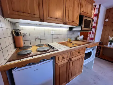 Studio avec balcon près télécabine - 4 pers., Appartement 4 personnes à Morillon Village : photo 4