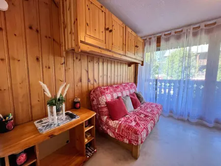 Studio avec balcon près télécabine - 4 pers., Appartement 4 personnes à Morillon Village : photo 9