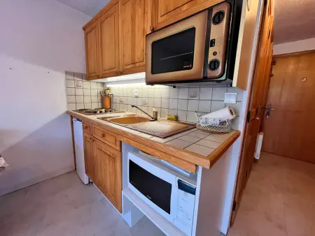 Studio avec balcon près télécabine - 4 pers., Appartement 4 personnes à Morillon Village : photo 11