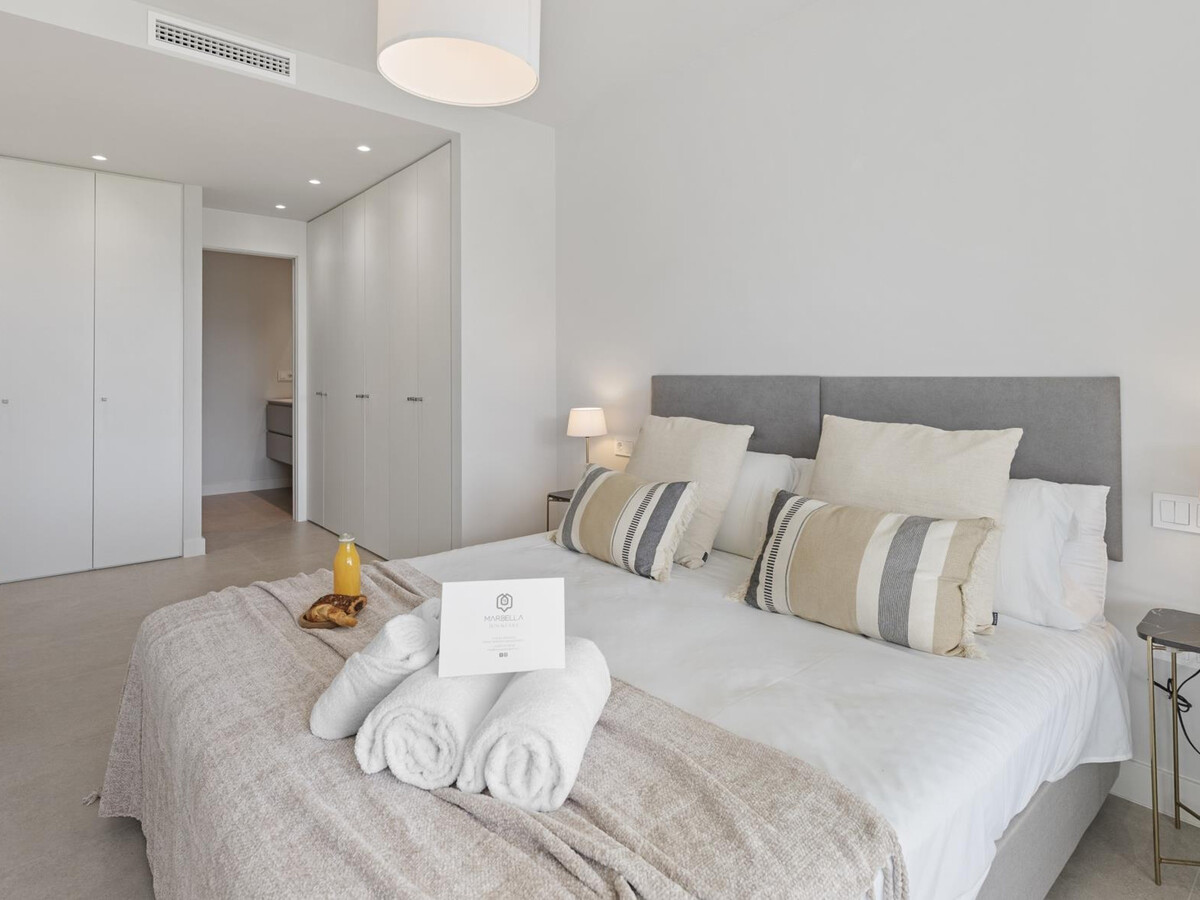 Résidence bord de mer, animaux OK, Appartement 4 personnes à Estepona - Photo 6